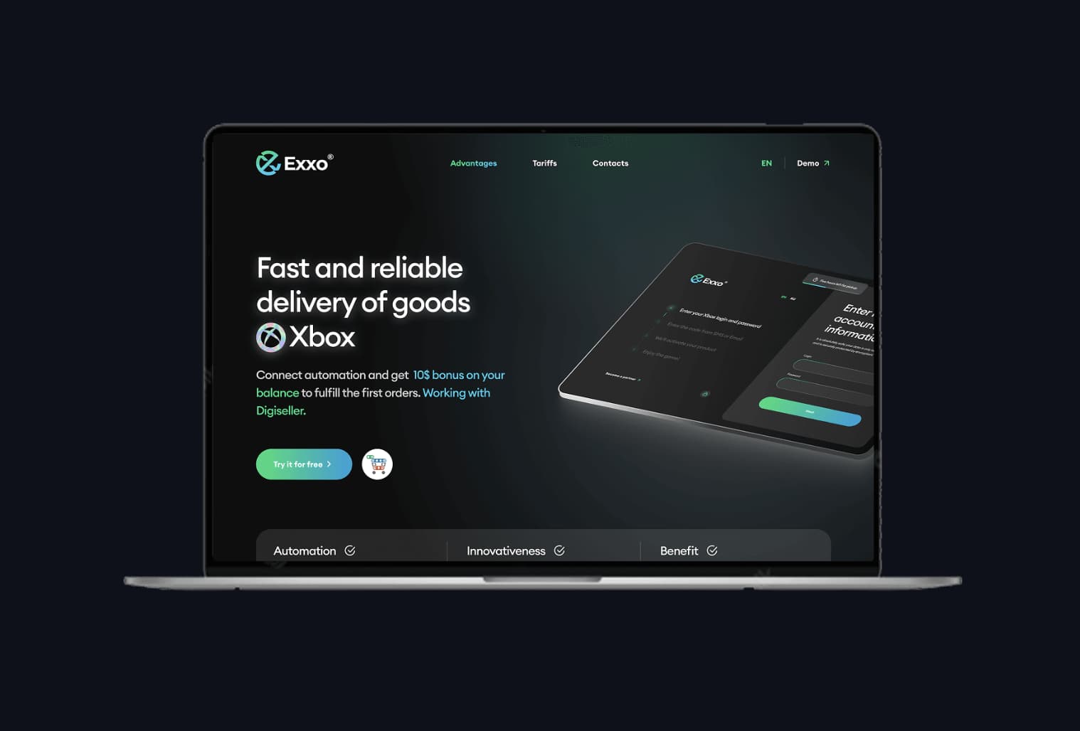 EXXO case study preview