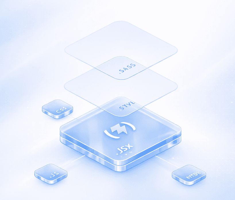 Layered system illustration